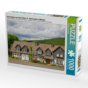 CALVENDO Puzzle Quereinhaus aus dem frühen 18. Jahrhundert in Mauden 1000 Teile Lege-Größe 64 x 48 cm Foto-Puzzle Bild von Matthias Schaefgen