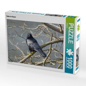 CALVENDO Puzzle Rabe im Baum 1000 Teile Lege-Größe 64 x 48 cm Foto-Puzzle Bild von kattobello