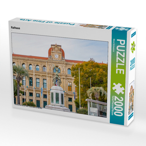 CALVENDO Puzzle Rathaus 2000 Teile Lege-Größe 90 x 67 cm Foto-Puzzle Bild von Nina Schwarze