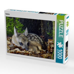 CALVENDO Puzzle Rehkitz 1000 Teile Lege-Größe 64 x 48 cm Foto-Puzzle Bild von Flori0