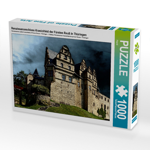 CALVENDO Puzzle Renaissanceschloss Kranichfeld der Fürsten Reuß in Thüringen 1000 Teile Lege-Größe 64 x 48 cm Foto-Puzzle Bild von Flori0