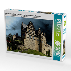 CALVENDO Puzzle Renaissanceschloss Kranichfeld der Fürsten Reuß in Thüringen 2000 Teile Lege-Größe 90 x 67 cm Foto-Puzzle Bild von Flori0