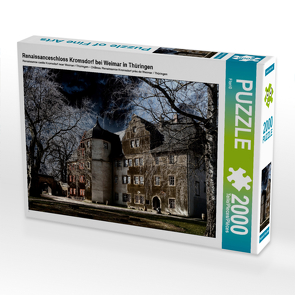 CALVENDO Puzzle Renaissanceschloss Kromsdorf bei Weimar in Thüringen 2000 Teile Lege-Größe 90 x 67 cm Foto-Puzzle Bild von Flori0