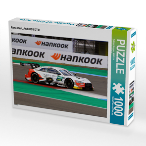 CALVENDO Puzzle Rene Rast, Audi RS5 DTM 1000 Teile Lege-Größe 64 x 48 cm Foto-Puzzle Bild von Tobias Gorges