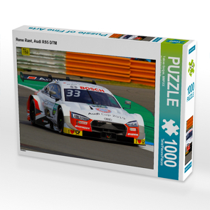 CALVENDO Puzzle Rene Rast, Audi RS5 DTM 1000 Teile Lege-Größe 64 x 48 cm Foto-Puzzle Bild von Tobias Gorges