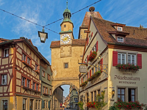 CALVENDO Puzzle Rödergasse, Rothenburg ob der Tauber 1000 Teile Lege-Größe 640 x 480 cm Foto-Puzzle Bild von Siegfried Kuttig