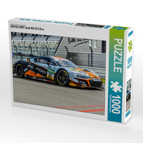 CALVENDO Puzzle ROFGO WRT Audi R8 GT3 Evo 1000 Teile Lege-Größe 640 x 480 cm Foto-Puzzle Bild von Dirk Stegemann © Phoenix Photodesign