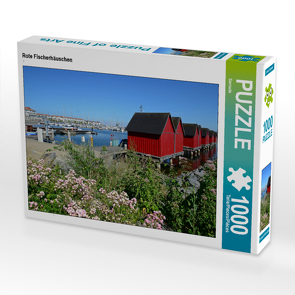 CALVENDO Puzzle Rote Fischerhäuschen 1000 Teile Lege-Größe 64 x 48 cm Foto-Puzzle Bild von Sarnade