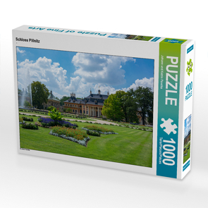 CALVENDO Puzzle Schloss Pillnitz 1000 Teile Lege-Größe 64 x 48 cm Foto-Puzzle Bild von Johann und Katrin Pavelka