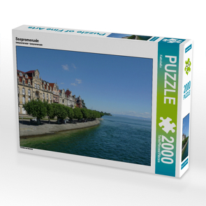 CALVENDO Puzzle Seepromenade 2000 Teile Lege-Größe 90 x 67 cm Foto-Puzzle Bild von Kattobello