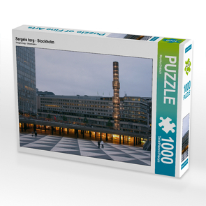 CALVENDO Puzzle Sergels torg – Stockholm 1000 Teile Lege-Größe 64 x 48 cm Foto-Puzzle Bild von Monika Dietsch