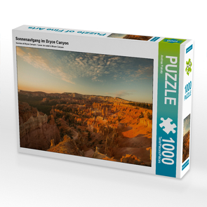 CALVENDO Puzzle Sonnenaufgang im Bryce Canyon 1000 Teile Lege-Größe 64 x 48 cm Foto-Puzzle Bild von Andrea Potratz