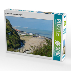 CALVENDO Puzzle St Margaret’s Bay, Kent, England 2000 Teile Lege-Größe 90 x 67 cm Foto-Puzzle Bild von Gisela Kruse