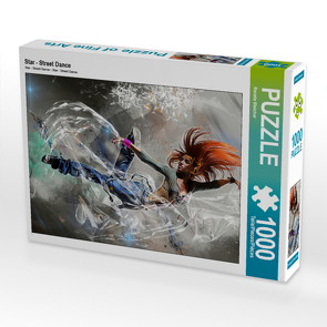 CALVENDO Puzzle Star – Street Dance 1000 Teile Lege-Größe 48 x 64 cm Foto-Puzzle Bild von Renate Bleicher