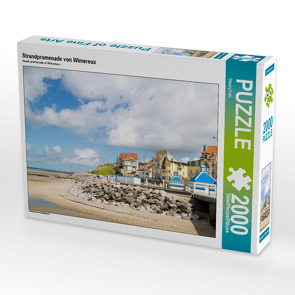 CALVENDO Puzzle Strandpromenade von Wimereux 2000 Teile Lege-Größe 90 x 67 cm Foto-Puzzle Bild von DannyTchi