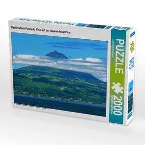 CALVENDO Puzzle Stratovulkan Ponta do Pico auf der Azoren-Insel Pico 2000 Teile Lege-Größe 90 x 67 cm Foto-Puzzle Bild von Jana Thiem-Eberitsch