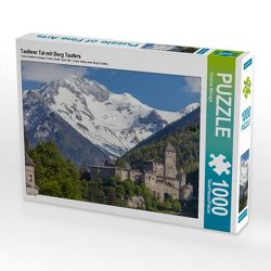 CALVENDO Puzzle Tauferer Tal mit Burg Taufers 1000 Teile Lege-Größe 64 x 48 cm Foto-Puzzle Bild von Christian Müringer