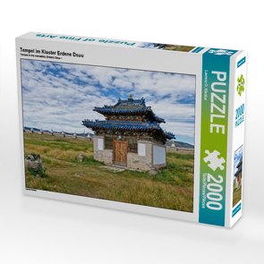 CALVENDO Puzzle Tempel im Kloster Erdene Dsuu 2000 Teile Lege-Größe 90 x 67 cm Foto-Puzzle Bild von Laurenz O. Klecker