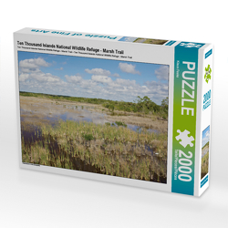 CALVENDO Puzzle Ten Thousand Islands National Wildlife Refuge – Marsh Trail 2000 Teile Lege-Größe 90 x 67 cm Foto-Puzzle Bild von Klaus Feske