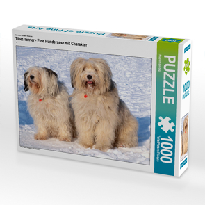 CALVENDO Puzzle Tibet-Terrier – Eine Hunderasse mit Charakter 1000 Teile Lege-Größe 64 x 48 cm Foto-Puzzle Bild von Rudolf Bindig