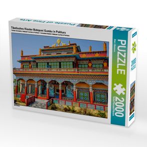 CALVENDO Puzzle Tibetisches Kloster Matepani Gumba in Pokhara 2000 Teile Lege-Größe 90 x 67 cm Foto-Puzzle Bild von Maro Niemann von Niemann,  Maro