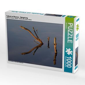 CALVENDO Puzzle Totholz im Moorsee – Spiegelung 1000 Teile Lege-Größe 64 x 48 cm Foto-Puzzle Bild von Dirk Grasse