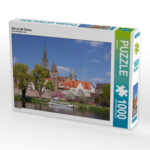 CALVENDO Puzzle Ulm an der Donau 1000 Teile Lege-Größe 64 x 48 cm Foto-Puzzle Bild von kattobello