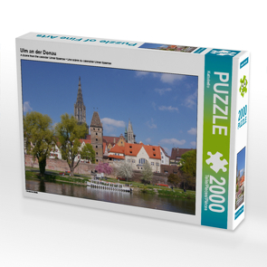 CALVENDO Puzzle Ulm an der Donau 2000 Teile Lege-Größe 90 x 67 cm Foto-Puzzle Bild von Kattobello