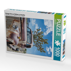 CALVENDO Puzzle Vintage Pick up Oldtimer in Amerika 1000 Teile Lege-Größe 48 x 64 cm Foto-Puzzle Bild von Joern Dudek