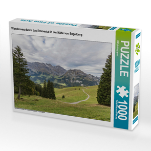 CALVENDO Puzzle Wanderweg durch das Emmental in der Nähe von Engelberg 1000 Teile Lege-Größe 64 x 48 cm Foto-Puzzle Bild von IAM photography