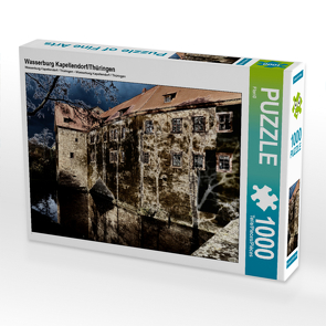 CALVENDO Puzzle Wasserburg Kapellendorf/Thüringen 1000 Teile Lege-Größe 64 x 48 cm Foto-Puzzle Bild von Flori0