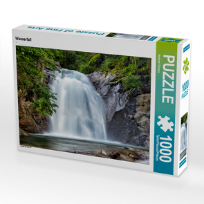 CALVENDO Puzzle Wasserfall 1000 Teile Lege-Größe 64 x 48 cm Foto-Puzzle Bild von Herbert Thoma