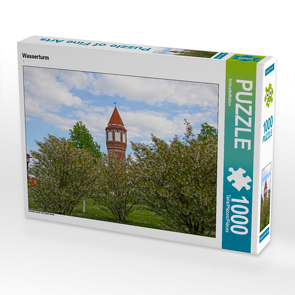 CALVENDO Puzzle Wasserturm 1000 Teile Lege-Größe 64 x 48 cm Foto-Puzzle Bild von SchnelleWelten