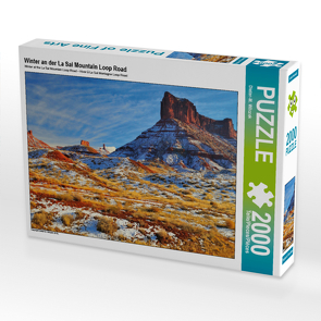 CALVENDO Puzzle Winter an der La Sal Mountain Loop Road 2000 Teile Lege-Größe 90 x 67 cm Foto-Puzzle Bild von Dieter-M. Wilczek