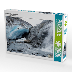 CALVENDO Puzzle Worthington-Gletscher 2000 Teile Lege-Größe 90 x 67 cm Foto-Puzzle Bild von Flori0