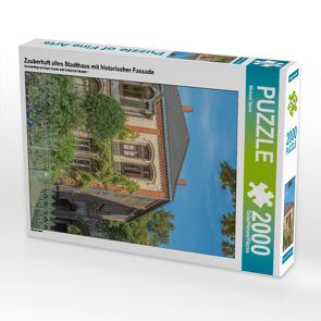 CALVENDO Puzzle Zauberhaft altes Stadthaus mit historischer Fassade 2000 Teile Lege-Größe 67 x 90 cm Foto-Puzzle Bild von Michael Speer
