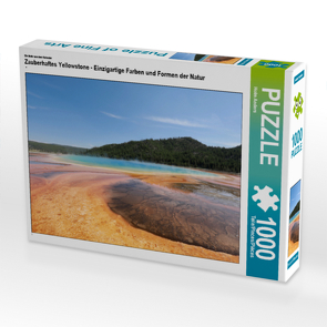 CALVENDO Puzzle Zauberhaftes Yellowstone – Einzigartige Farben und Formen der Natur 1000 Teile Lege-Größe 64 x 48 cm Foto-Puzzle Bild von Holm Anders