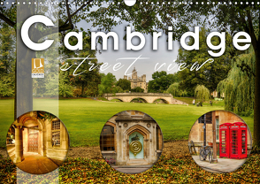 Cambridge street view (Wandkalender 2021 DIN A3 quer) von Schöb,  Monika