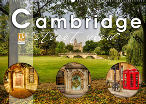 Cambridge street view (Wandkalender 2022 DIN A2 quer) von Schöb,  Monika