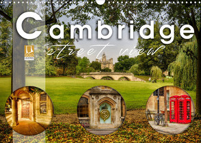 Cambridge street view (Wandkalender 2022 DIN A3 quer) von Schöb,  Monika