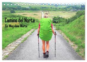 Camino del Norte – Ein Weg ohne Worte (Tischkalender 2024 DIN A5 quer), CALVENDO Monatskalender von Giesecke,  Maren