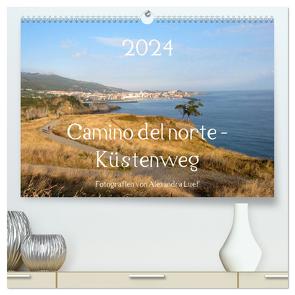 Camino del norte – Küstenweg (hochwertiger Premium Wandkalender 2024 DIN A2 quer), Kunstdruck in Hochglanz von Luef,  Alexandra