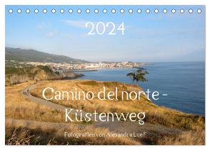 Camino del norte – Küstenweg (Tischkalender 2024 DIN A5 quer), CALVENDO Monatskalender von Luef,  Alexandra