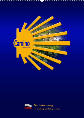 Camino Frankreich (Wandkalender 2023 DIN A2 hoch) von Vossemer,  Stefan