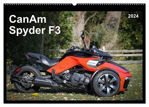 CanAm Spyder F3 (Wandkalender 2024 DIN A2 quer), CALVENDO Monatskalender von Wolff,  Juergen