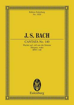 Cantata No. 140 (Domenica 27 post Trinitatis) von Bach,  Johann Sebastian, Schering,  Arnold