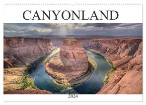 CANYONLAND, USA (Wandkalender 2024 DIN A2 quer), CALVENDO Monatskalender von Heeb,  Christian