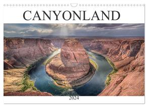 CANYONLAND, USA (Wandkalender 2024 DIN A3 quer), CALVENDO Monatskalender von Heeb,  Christian