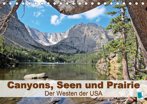 Canyons, Seen und Prairie: Der Westen der USA (Tischkalender 2020 DIN A5 quer) von CALVENDO