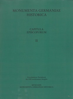 Capitula episcoporum, Teil 2 von Pokorny,  Rudolf, Runge,  Wolf D, Stratmann,  Martina